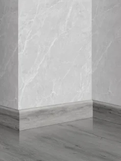 Plinthe PVC Chêne gris léger 2400 x 61 x 15 mm