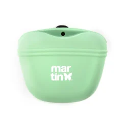 Pochette à friandises en silicone 13 cm vert