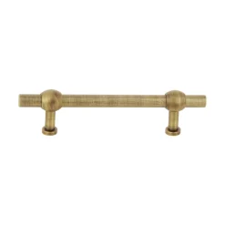 Poignée entraxe 96 mm chemin de fer aluminium x2