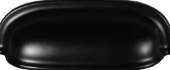 Poignée coupelle 90 mm noir mat RBSISTEMS