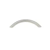 Poignée entraxe 96 mm en acier finition inox x2