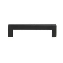 Poignée entraxe 96 mm en aluminium noir mat x2