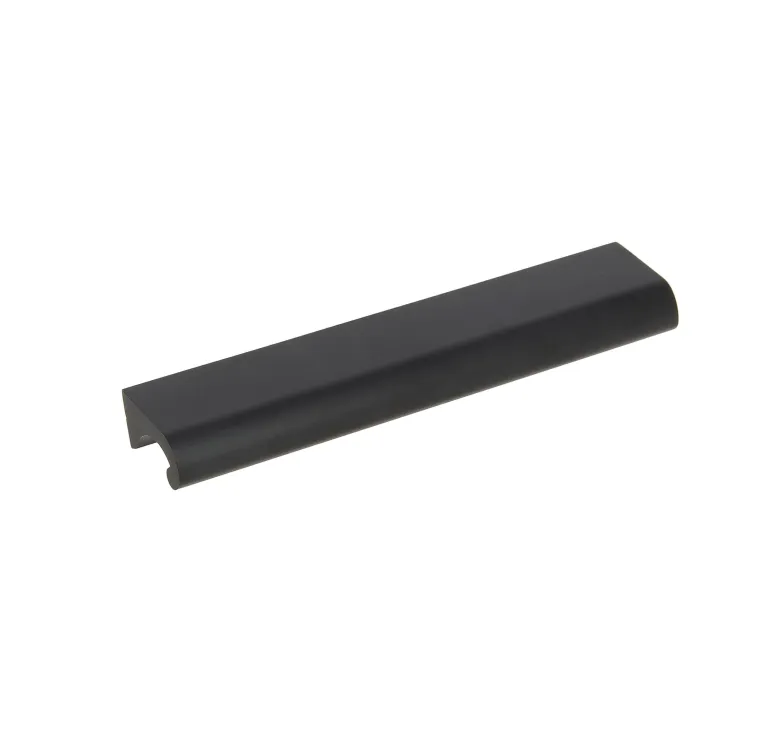 Poignée entraxe 96 mm en aluminium noir mat x2
