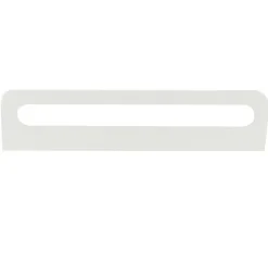 Poignée fixation invisible entraxe 160 mm aluminium blanc x2