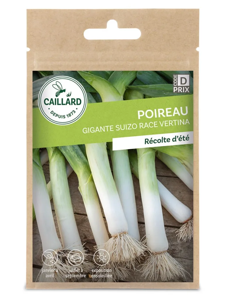 Poireau Gigante Suizo Race Vertina 3g CAILLARD