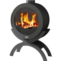 Poêle à bois Brimont noir GODIN