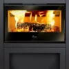 Poêle à bois Platinum-800 noir LACUNZA
