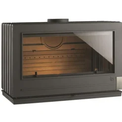 Poêle à bois Preston en fonte anthracite INVICTA