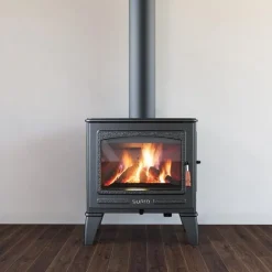 Poêle à bois Vercors E anthracite SUPRA