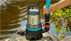 Pompe d'évacuation eaux chargées 20000L/h Aquasensor GARDENA
