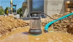 Pompe d'évacuation eaux chargées 25000L/h GARDENA