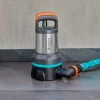 Pompe d'évacuation eaux claires et chargées 15000 GARDENA