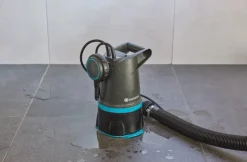 Pompe d'évacuation 2-en-1 eaux chargées/claires 20000 BASIC