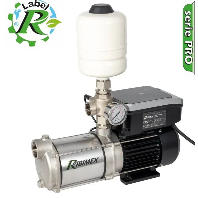 Pompe à variation de débit 4 turbines inox 1300 W