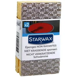 Éponge grattante non rayante (x2) STARWAX