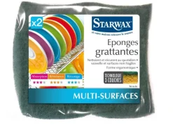 Éponge grattante multisurfaces (x2) STARWAX