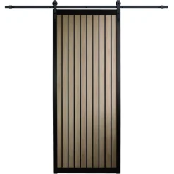 Porte coulissante Claire-voie 204 x 83 x 4 cm SKYLAB