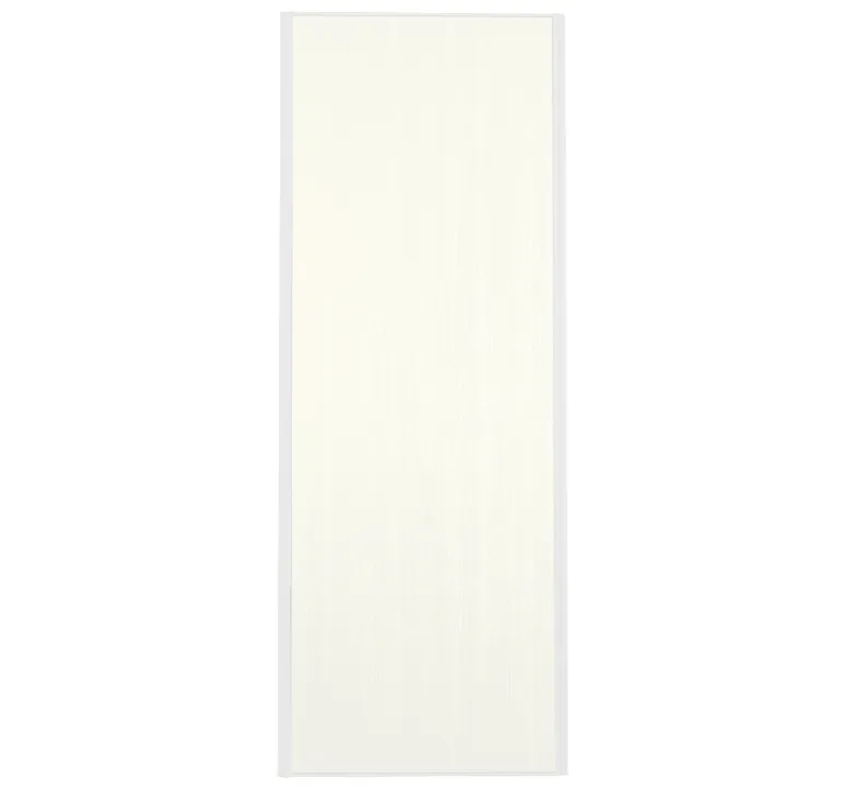 Porte de placard recouplable blanc nacré structuré 92cm x1
