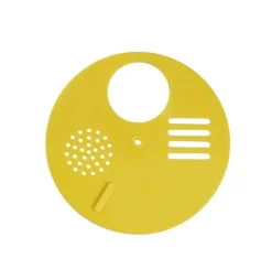 Porte d'entrée plastique ronde Ø125mm