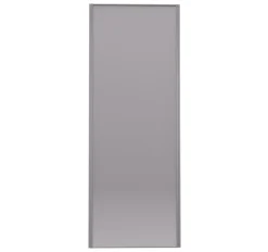 Porte de placard miroir profil gris 92cm x1