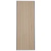 Porte de placard recouplable chêne profil gris 92cm x1