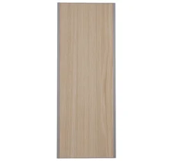 Porte de placard recouplable chêne profil gris 62cm x1