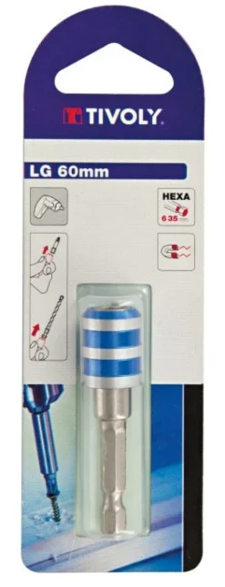 Porte-embout QUICK CHANGE L.60mm
