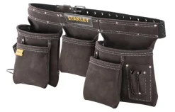 Porte outils cuir double ceinture STANLEY