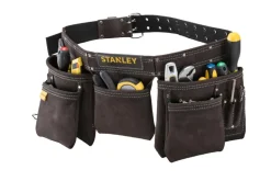 Porte outils cuir double ceinture STANLEY