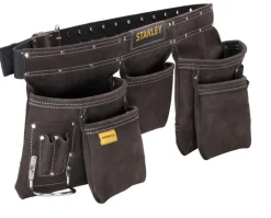 Porte outils cuir double ceinture STANLEY