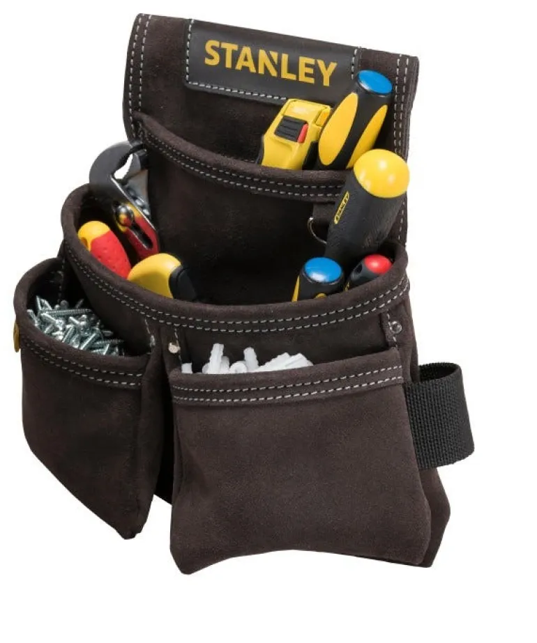Porte outils cuir simple ceinture STANLEY