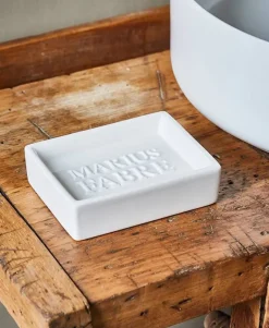 Porte-savon en céramique blanc MARIUS FABRE