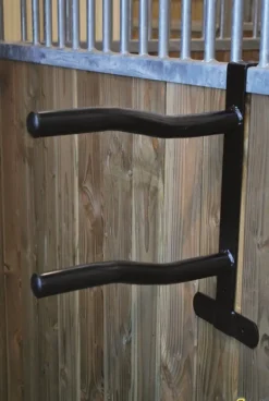 Porte-selle double fixe et amovible Noir