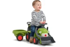 Porteur vintage tractopelle Claas 1er âge avec pelle FALK