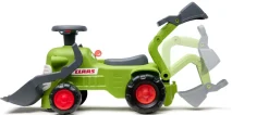 Porteur vintage tractopelle Claas 1er âge avec pelle FALK
