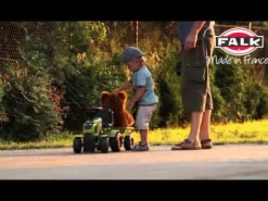 Porteur tracteur baby claas AXOS310 avec remorque