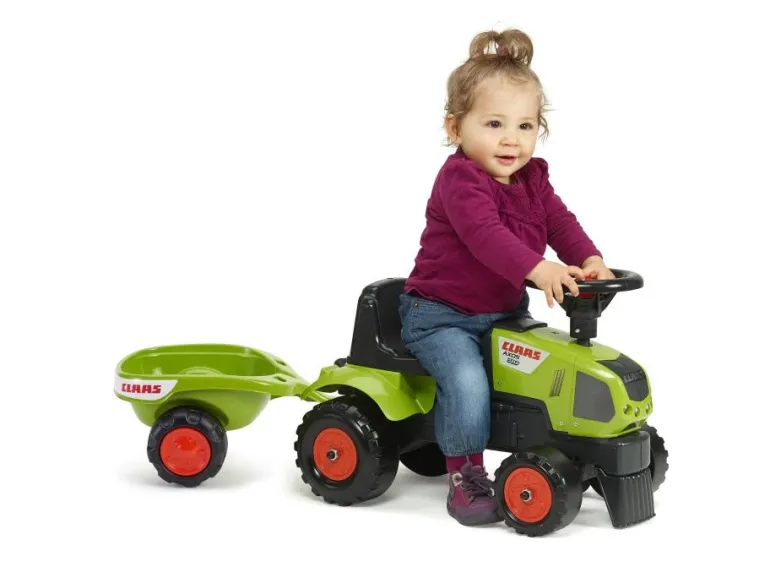Porteur tracteur baby claas AXOS310 avec remorque