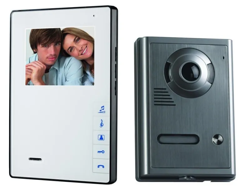 Portier audio/vidéo 4'' 4 fils type iphone