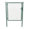 Portillon de jardin à clé 1 x 1 m vert