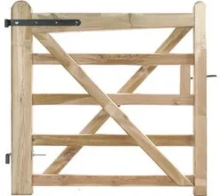 Portillon Western pin traité autoclave 1,2 x 1,2 m