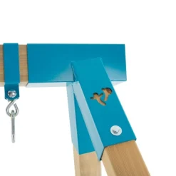 Portique Anthémis bois carré 2 balançoires H.243 cm TP TOYS