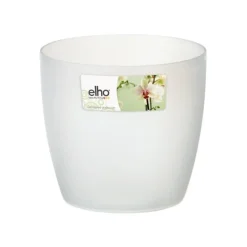 Pot Brussels orchidée Ø13 cm transparent