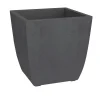 Pot carré Diva Basalt gris anthracite 42L EDA