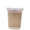 Pot plastique inviolable transparent Nicot 500 g