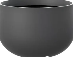 Pot Acaya plastique recyclé Ø136cm noir CHAPELU