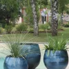 Pot Bahia blue wave Ø25 cm LES POTERIES D'ALBI
