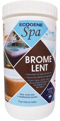 Pot brome pour spa en pastille 1kg ECOGENE