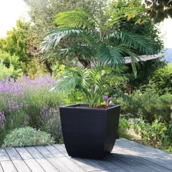 Pot carré bas Stone Diva 42L EDA
