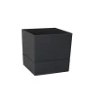 Pot carré gamme Aquaduo gris anthracite 4,5L EDA