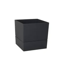 Pot carré gamme Aquaduo gris anthracite 4,5L EDA